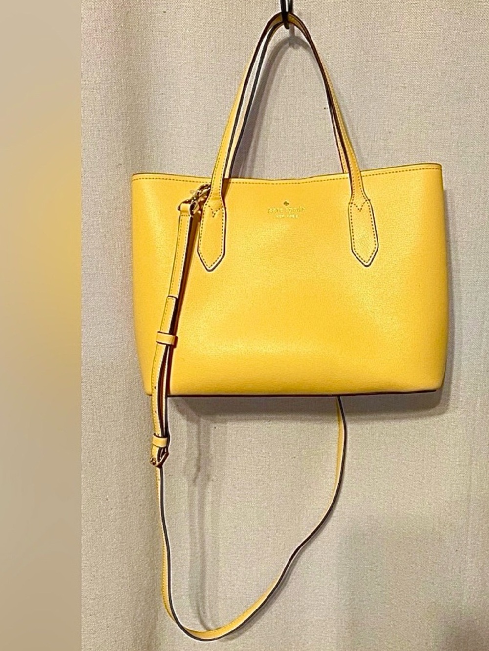 Kate Spade Harper Satchel in Butter Yellow - NWOT - Picture 2 of 10